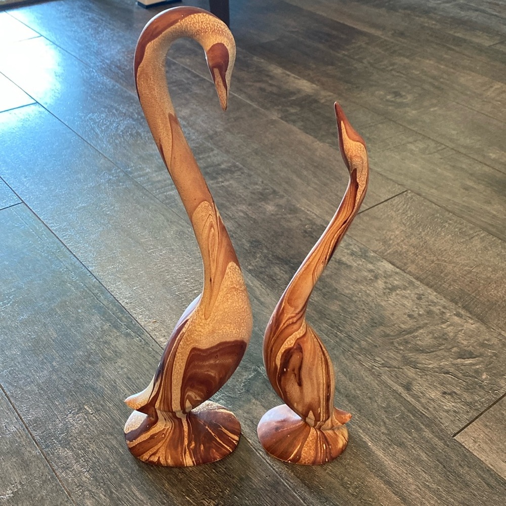 Pottery, Pine scented, made to look like wood